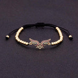 Adjustable Crystal Zircon Charm Bracelet for Women