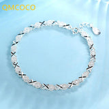 Creative OX Shape Silver Bracelet for Women