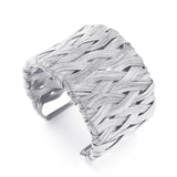 Geometric Open Cuff Bangle Bracelet Minimalist Metal Wide Boho Bracele