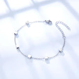 Link Chain Bracelets Stainless Steel Square Accessories for Women