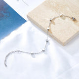 Link Chain Bracelets Stainless Steel Square Accessories for Women