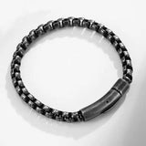 Stainless Steel Men's Thin Bracelet Buckle