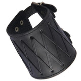 Steampunk Gauntlet Cuff Wide Arm Bracers Biker Wrist Protector
