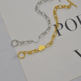 Heart Bracelet Stainless Steel Chain Delicate Women Jewelry Gift