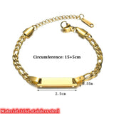 Bohemia Geometric Thick Chain Bracelets for Men Women