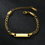 Bohemia Geometric Thick Chain Bracelets for Men Women