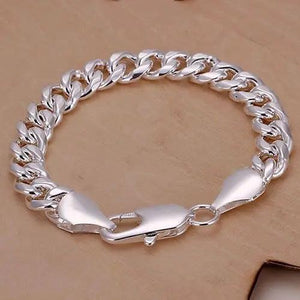 10mm Shrimp Shape Bracelet Link Bangle Women Valentines Jewelry