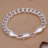 10mm Shrimp Shape Bracelet Link Bangle Women Valentines Jewelry