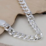 10mm Shrimp Shape Bracelet Link Bangle Women Valentines Jewelry