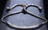 Adjustable Bracelet Bangle for Women CZ Rose Jewelry