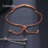 Adjustable Bracelet Bangle for Women CZ Rose Jewelry