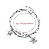 Star Bracelet Pentagram Girl Temperament Jewelry