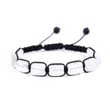 Vintage Stone Beads Bracelet Women Men Fall-Resistant All-match Yoga Braid