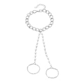 Pearl Heart Chain Multi-layer Bracelet