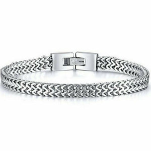 Men's Stainless Steel Snake Chain Bracelet