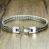 Men's Stainless Steel Snake Chain Bracelet