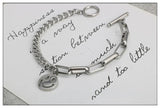 Hollow Geometric Bracelet Titanium Steel Not Fade Bracelets Men And Women