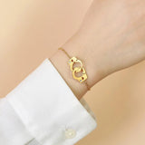 Handcuffs Bracelets for Women Alloy Couples Freedom Bracelets Bangles Gift