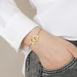 Handcuffs Bracelets for Women Alloy Couples Freedom Bracelets Bangles Gift