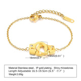Handcuffs Bracelets for Women Alloy Couples Freedom Bracelets Bangles Gift