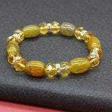 Chinese Crystal Agate Ethnic Wrist Bracelet Women Jewelry