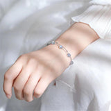 Moonstone Bead Charm Bracelet & Bangle Women's Jewelry