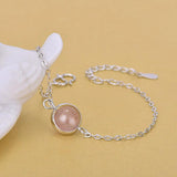 Silver Crystal Charm Bracelets Fine Jewelry