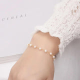 18k Plated Freshwater Pearl Beach Bracelet
