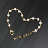 18k Plated Freshwater Pearl Beach Bracelet