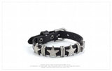 Retro Cowhide Alloy Bracelet Belt Star Leather Bracelet