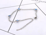 Vintage Eyes Charm Bracelet Titanium Stainless Steel Chain Link B22037