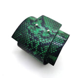 Snake Crack Wrap Leather Bracelet Women Gothic Jewelry Bangle
