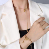 Chinese Style Lucky Gourd Bracelet for Women