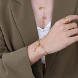 Chinese Style Lucky Gourd Bracelet for Women