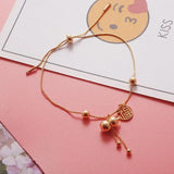 Chinese Style Lucky Gourd Bracelet for Women