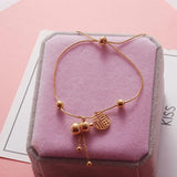 Chinese Style Lucky Gourd Bracelet for Women