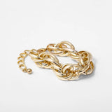 Punk Chunky Chain Bracelets for Women Men Hand Jewelry