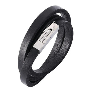 Punk Vintage Wrap Bracelets for Men and Women