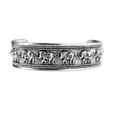 Vintage Alloy Bracelet Set Moon Compass Circle Ethnic Elephant Bangle