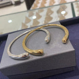 XIYANIKE Silver Smooth Bracelet Fresh Retro Cold Wind Jewelry Gift