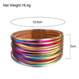 Multilayer Leather Bracelets For Women Magnetic Bangles