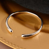 Minimalist Smooth Bracelets Beach Jewelry Women Geometric Accessorie