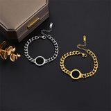 316L Stainless Steel Women's Roman Numerals Bracelet