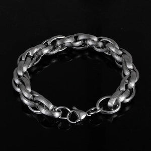 316L Stainless Steel Chain Bracelet for Men Women