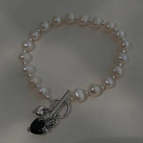 Silver Heart Bracelet for Women Party Jewelry