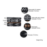 Men's Leather Bracelet Set Wide Wristband Cross Charm Punk Jewelry