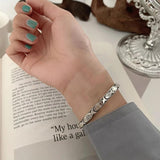 Mewanry Silver Fish Bracelet Vintage Party Jewelry for Women