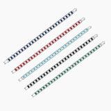 Colorful Square Zircon Chain Bracelets For Women