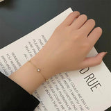 Classic High Titanium Steel Roman Zircon Bracelet for Women