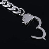 Men's Stainless Steel Handcuff Chain Bracelet